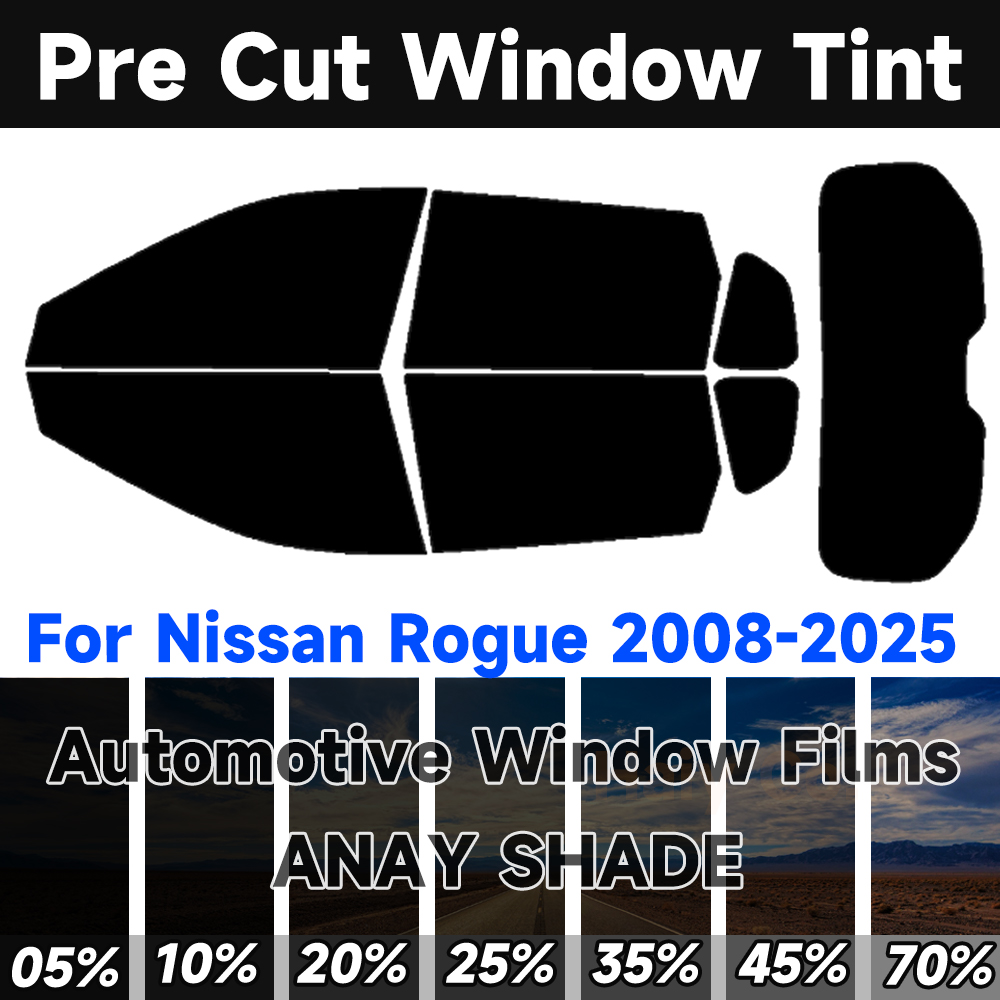 Privacy Screen Protector - Teinte de fenêtre prédécoupée pour Nissan