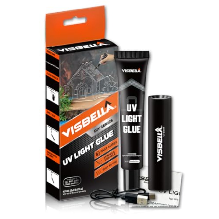 Kit de résine à colle UV avec  - Liquid Uv Glue Kit avis et prix